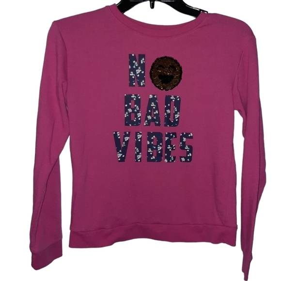 MEMBER'S Mark Girl's My Favorite Sweatshirt Size 10/12 - Picture 2 of 6